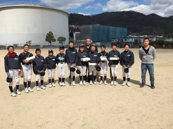 2016年03月13日　練習球を頂きました(^^)/